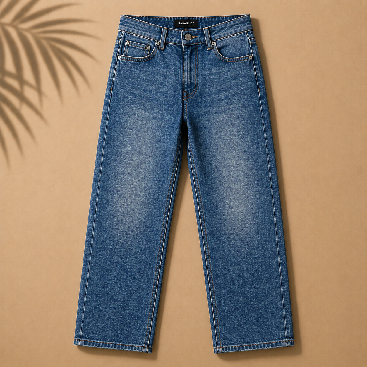 KASAULIZE Classic Vintage Blue Jeans