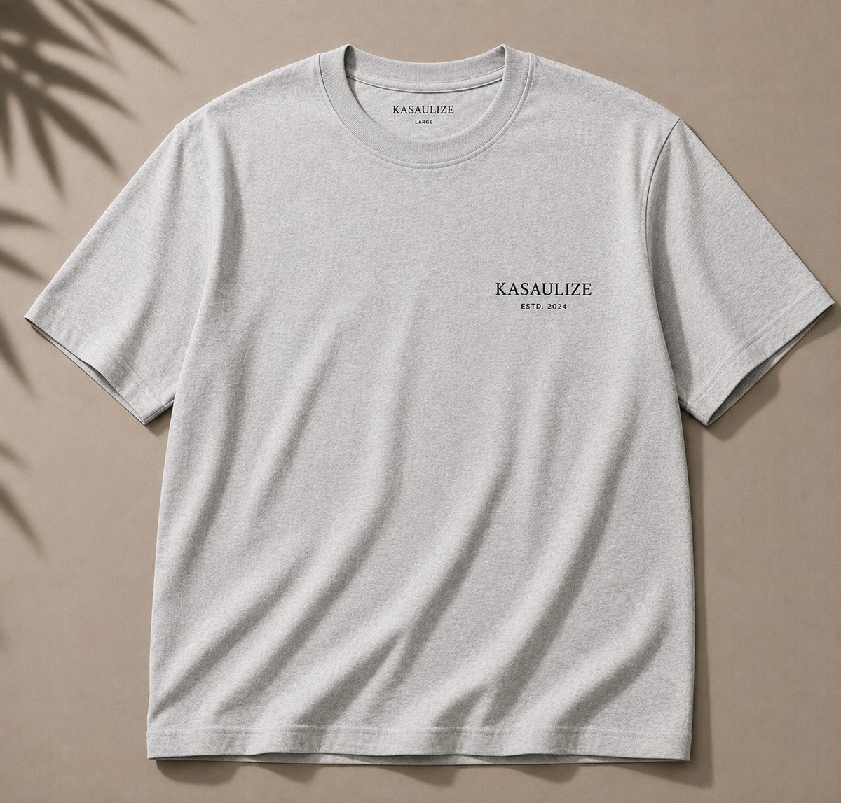 KASAULIZE Ash Grey Tee