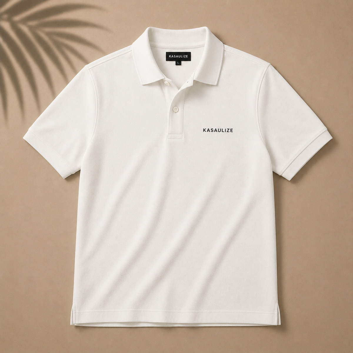KASAULIZE Ivory Classic Polo