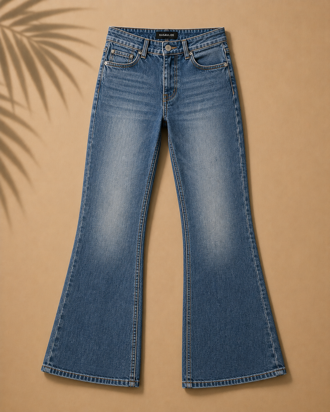 KASAULIZE Classic Bootcut Jeans